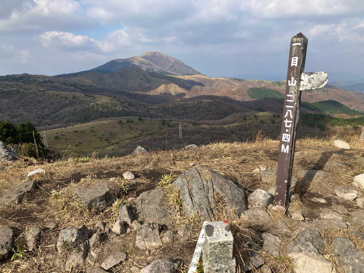 八丁原登山口-一目山 往復コースの写真