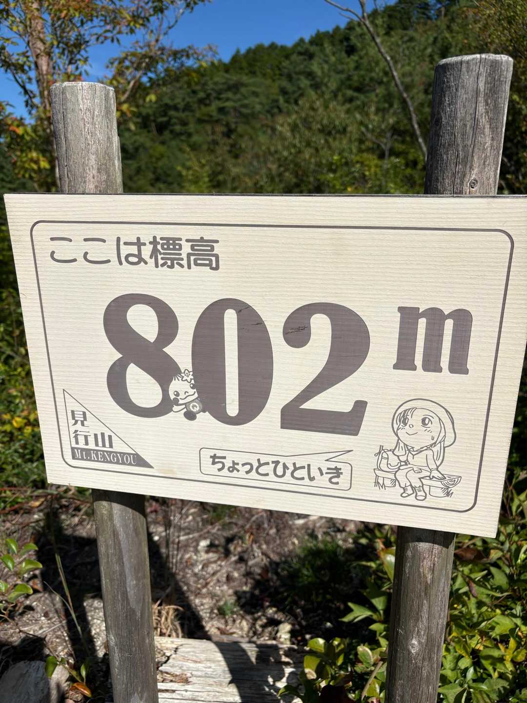802ね！777mはいつのまにか通過してました〜⁉︎