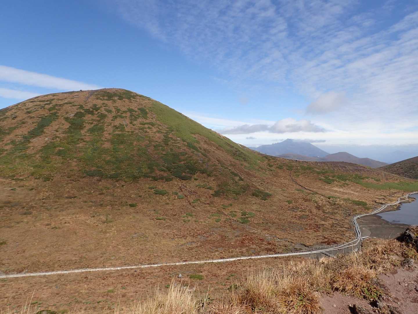 秋田駒ヶ岳国見コース登山口-男岳-横岳 周回コースの写真