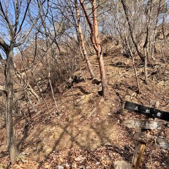 そして、ここを登れば五郎岩🪨