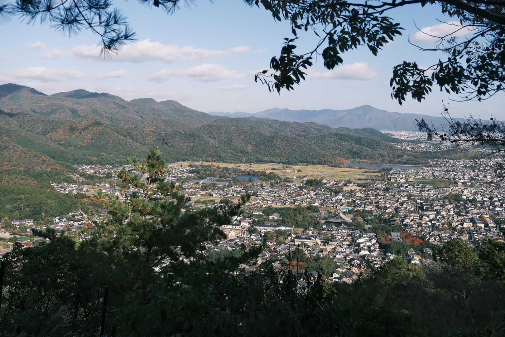 北東、大覚寺とかそのへん