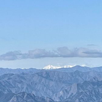 今日狙っていた八ヶ岳
来週こそは