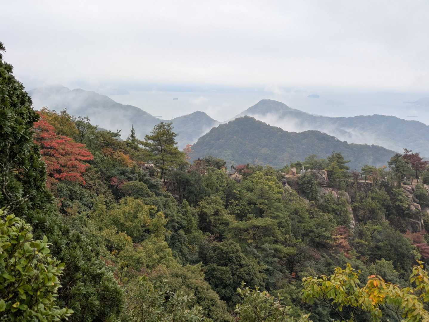 黒滝山-白滝山 周回コースの写真