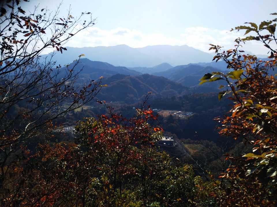 金剛山からの眺望