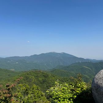 さっきまでくつろいでた天山山頂！