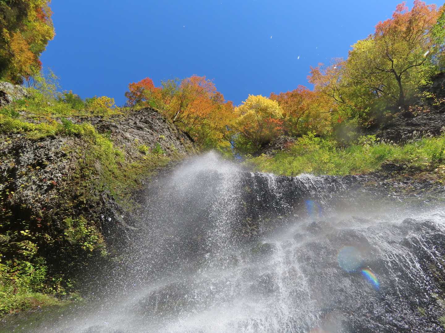 水しぶきがーかかる〜(~o~)
