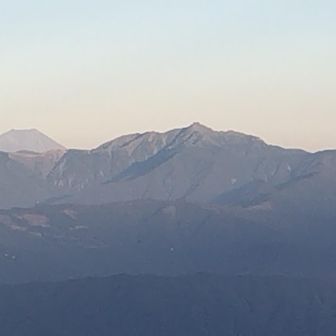 富士山　塩見岳