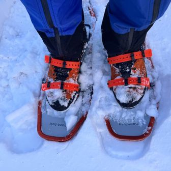 評判が良かったのでモンベルスノーシュー