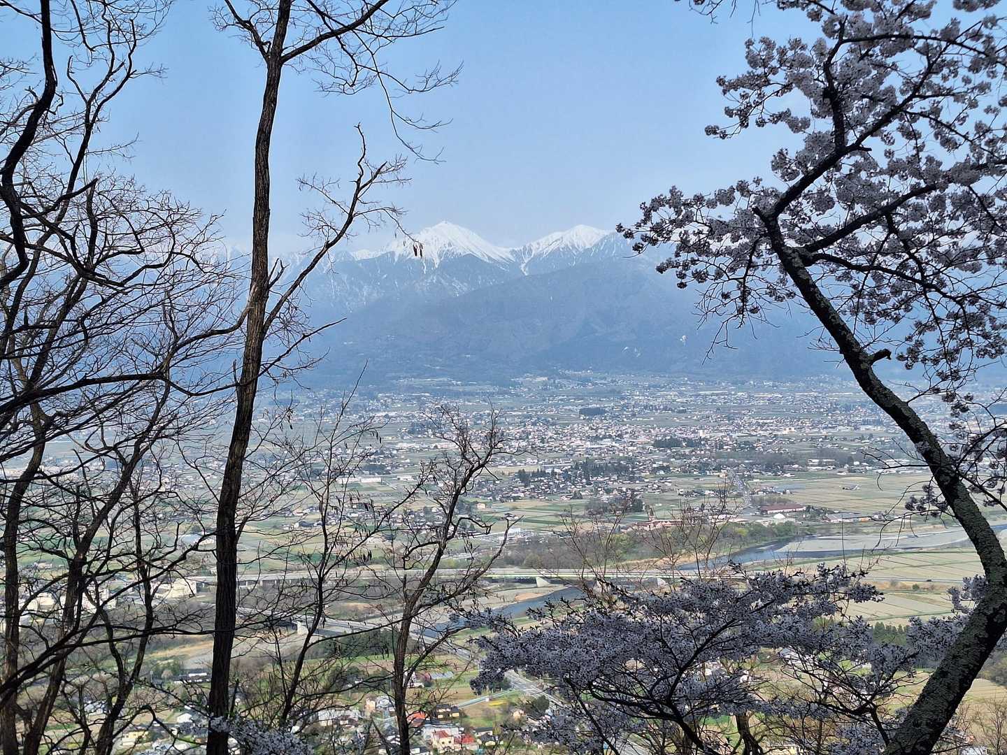 光城山-烏帽子峰-長峰山 往復コースの写真