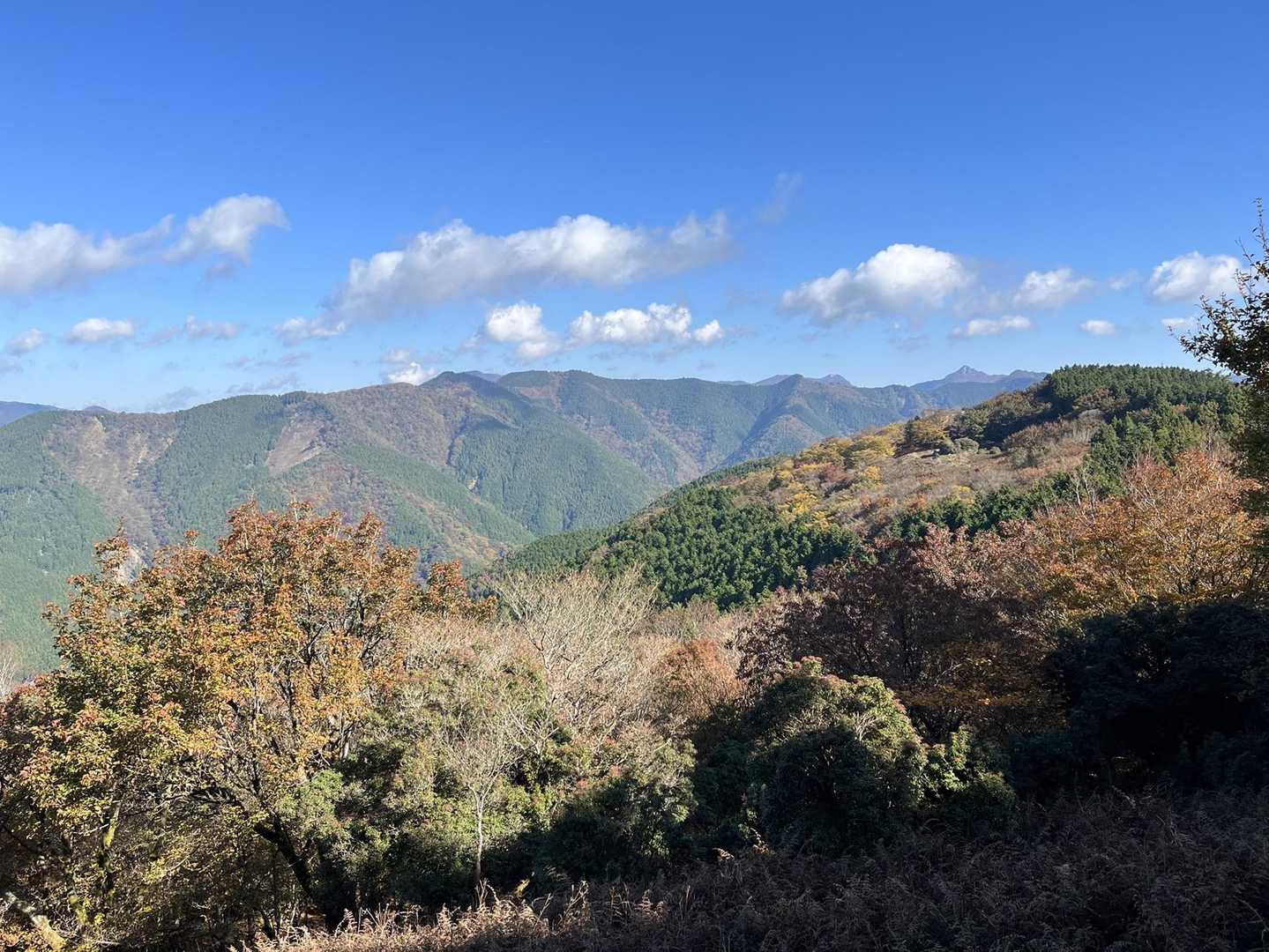 次に向かう鹿の楽園と奥に鎌ヶ岳と御在所岳😄