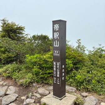 帝釈山ガスガス