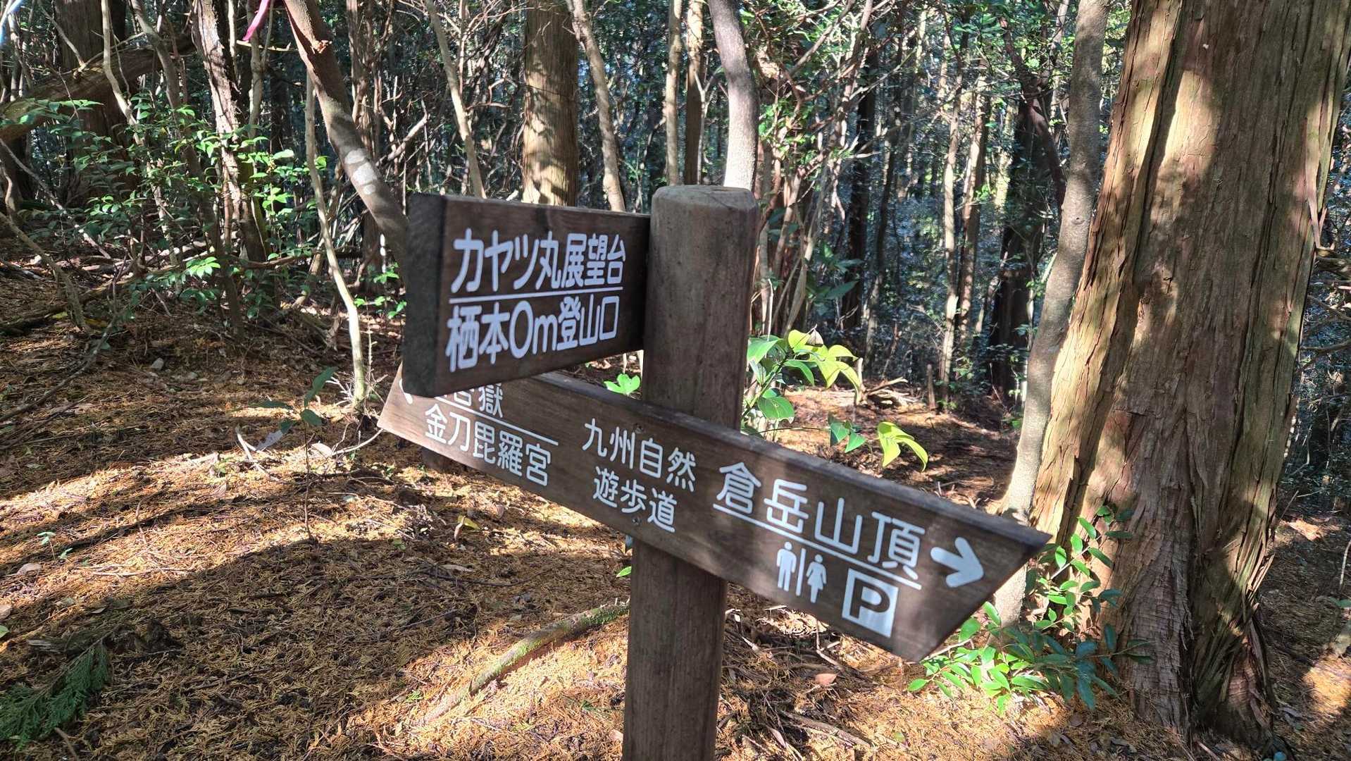 へんぼさんが所属する山の会の方々がしっかり整備してくれてるの