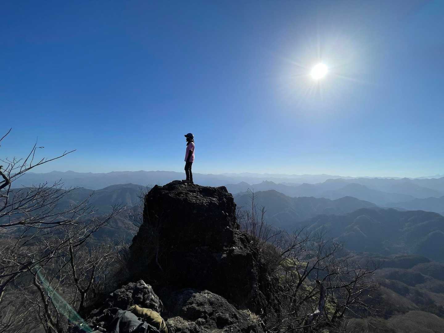 中之嶽神社登山口-石門入口-石門広場-天狗のひょうてい-鷹 周回コースの写真
