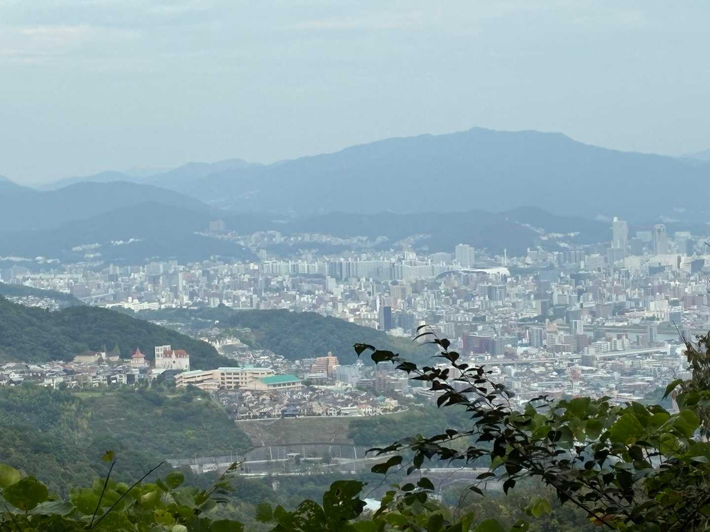 北側の眺めは、この辺りだけでした