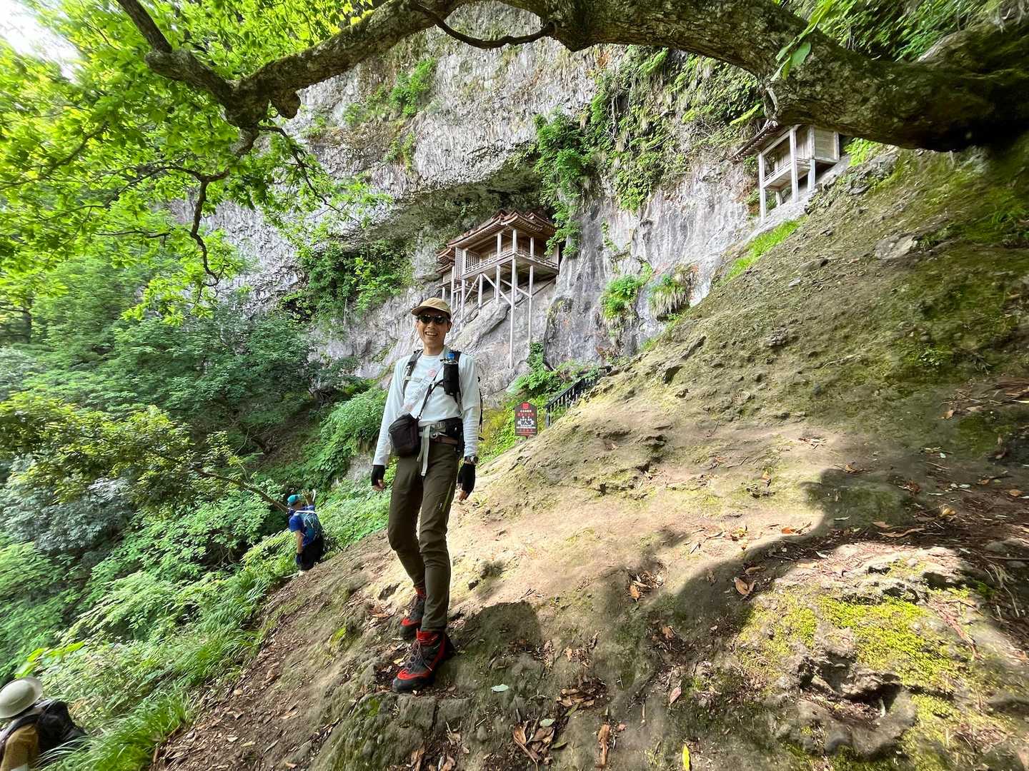 三徳山三佛寺・投入堂 日本一危険な国宝！かずら坂・鎖・キレットの