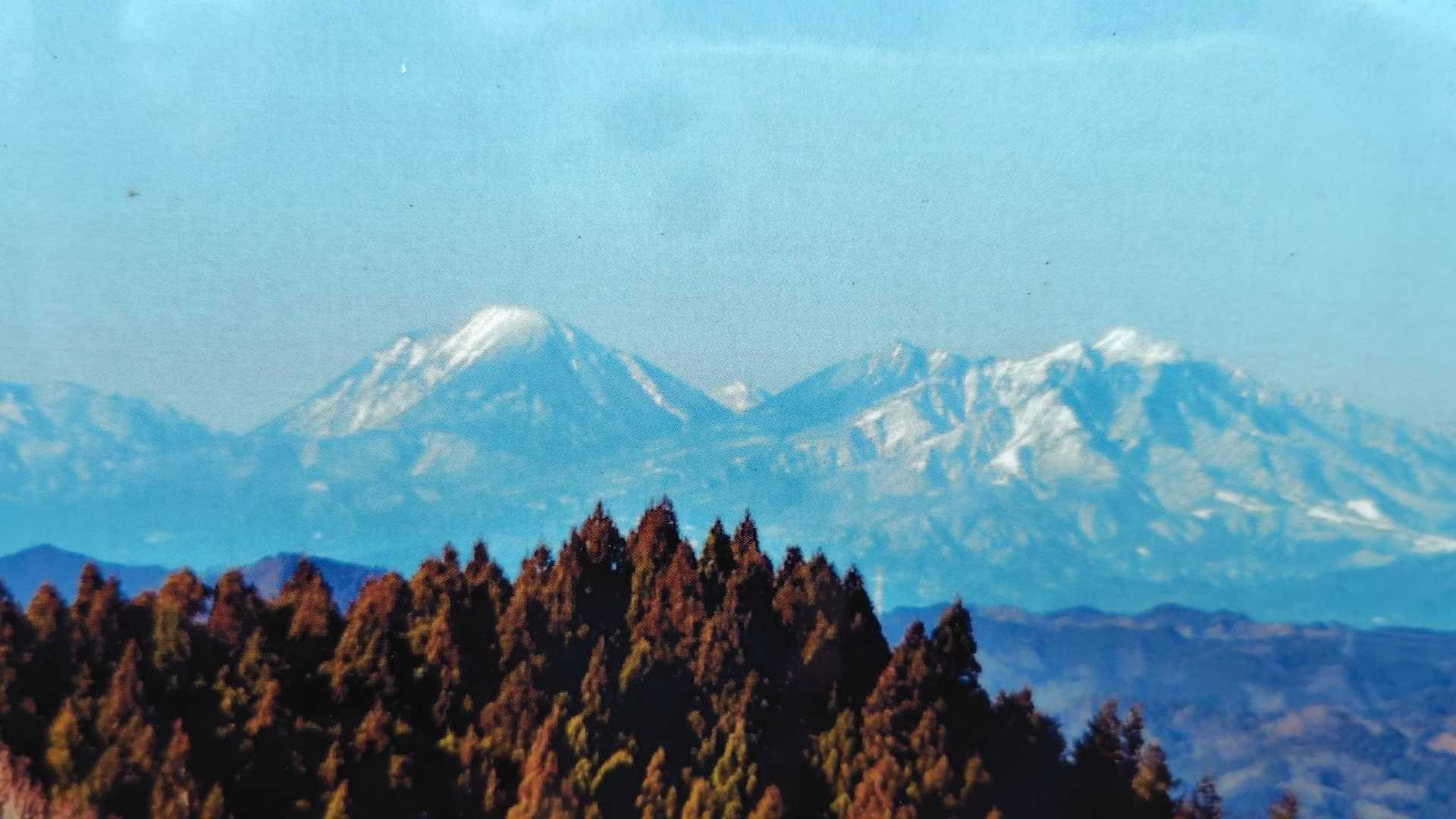 日光男体山