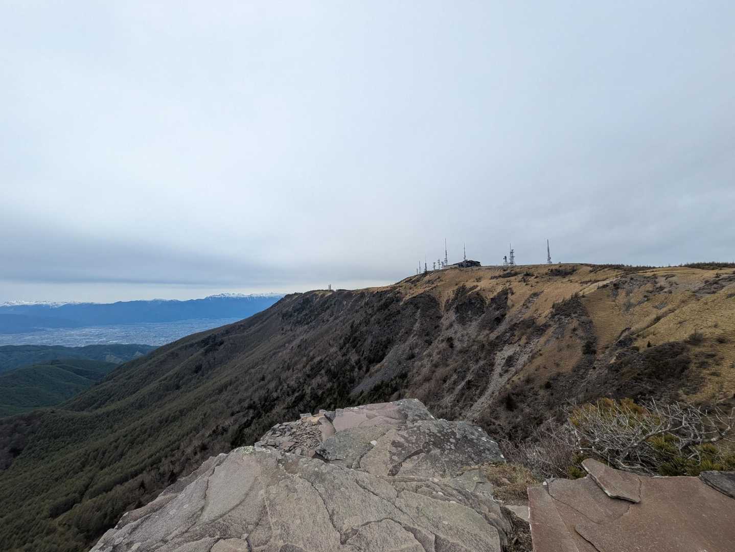 100曲がりコース登山口-美ヶ原-ダテ河原コース登山口 周回コースの写真