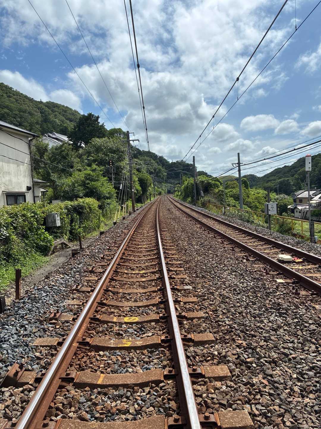 晴れてるやん。妙義山、登れたんじゃぁ。
あっ、いやいや山の天気で見たけど、バッチリ雨やった☔