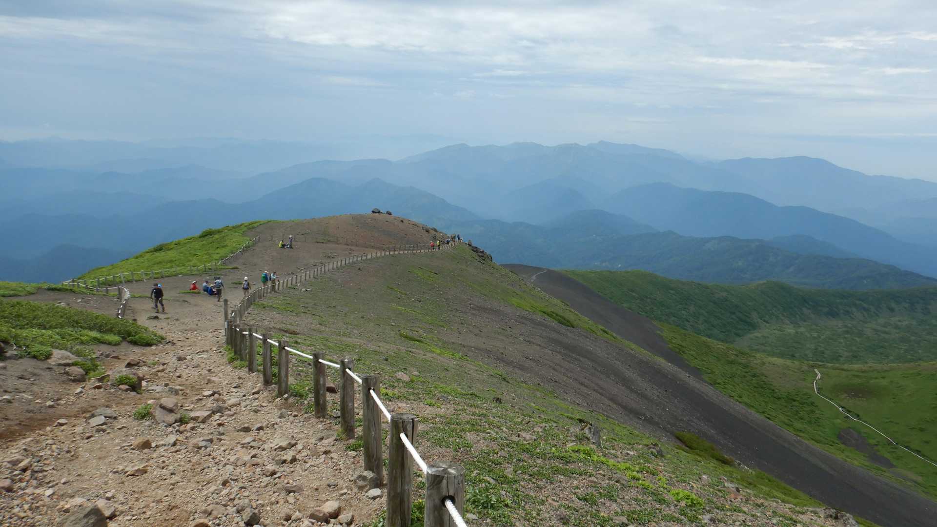 秋田駒ケ岳八合目登山口-横岳-駒池 周回コースの写真
