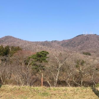 左が八森山△  右が高館山△