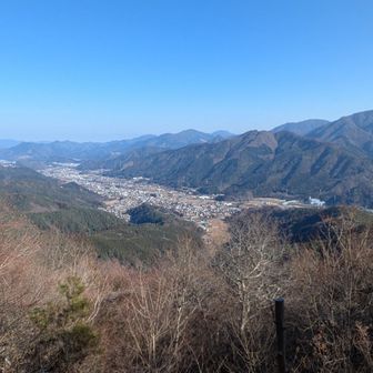 御殿から北東方向