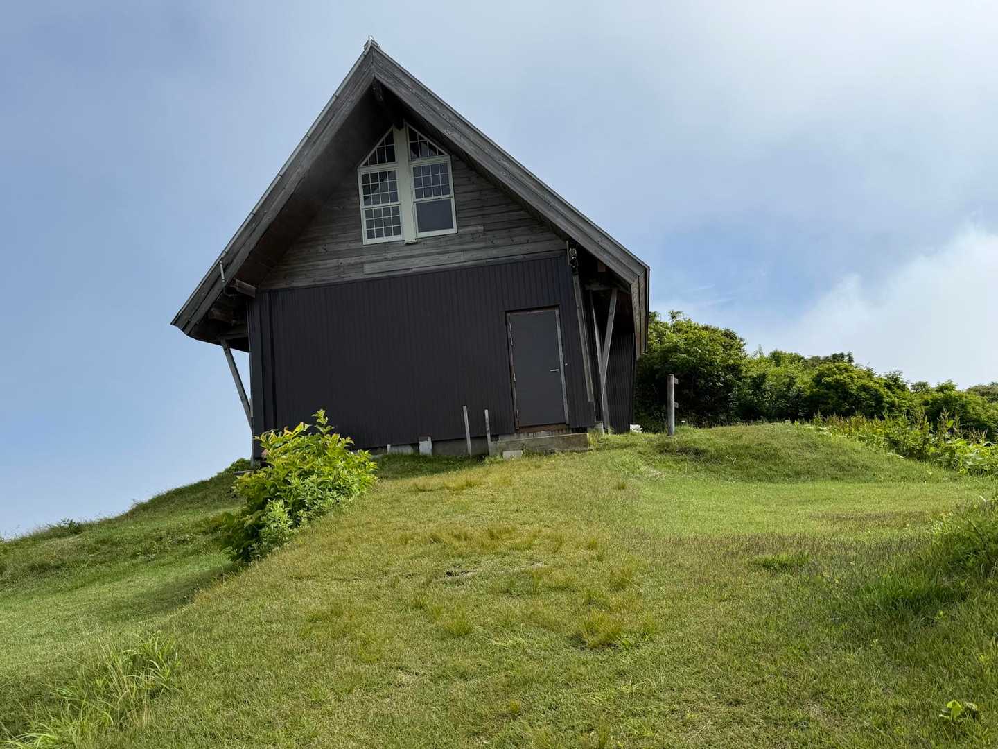 可愛い避難小屋🛖