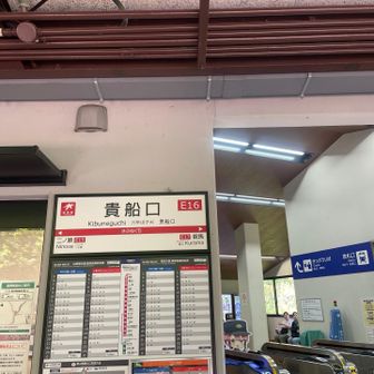 20分ほど、車と観光客さんにもまれながら、歩いてここまで。
タイミングよく電車が来てくれました