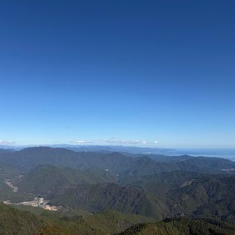烏帽子岩からの眺め