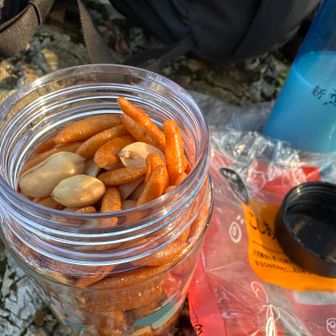 ナルゲンボトルに柿ピー
美味しかった😋