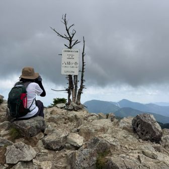気を取り直し頂上へ
近畿最高峰1914.9メートル
