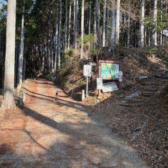 登山口（標高386）　入ります
