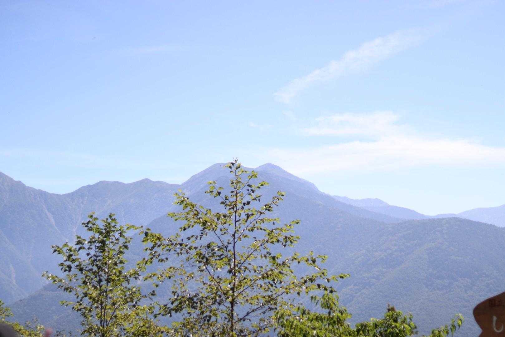しらびそ峠-前尾高山-尾高山 往復コースの写真