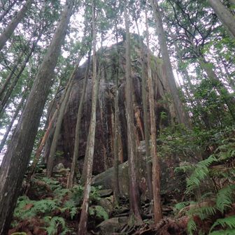 天狗岩の迫力は北コースならでは