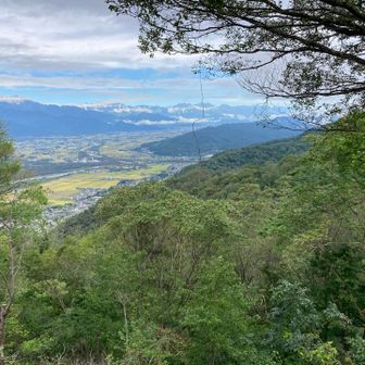 白馬三山や鹿島槍の姿も