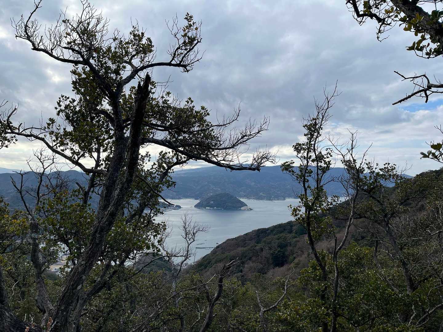 大平山からの眺めは少し