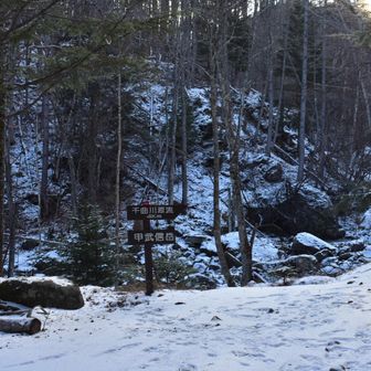 雪はありましたが、しっかり踏み跡があるのでルーファイすることなくありがたい