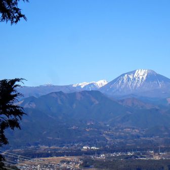 男体山と白根山😍