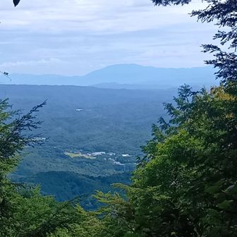 恵那山見えました