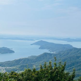 星ヶ城山に行くときの眺望