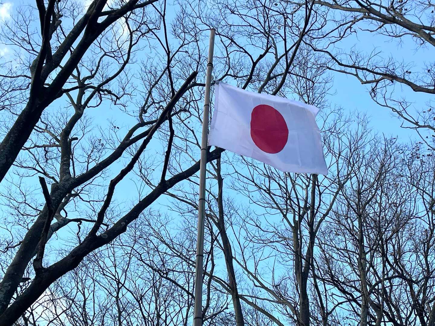 あっ！日の丸🇯🇵だ!
ここで見るのは初めて💕なんか幸せ感じます✨