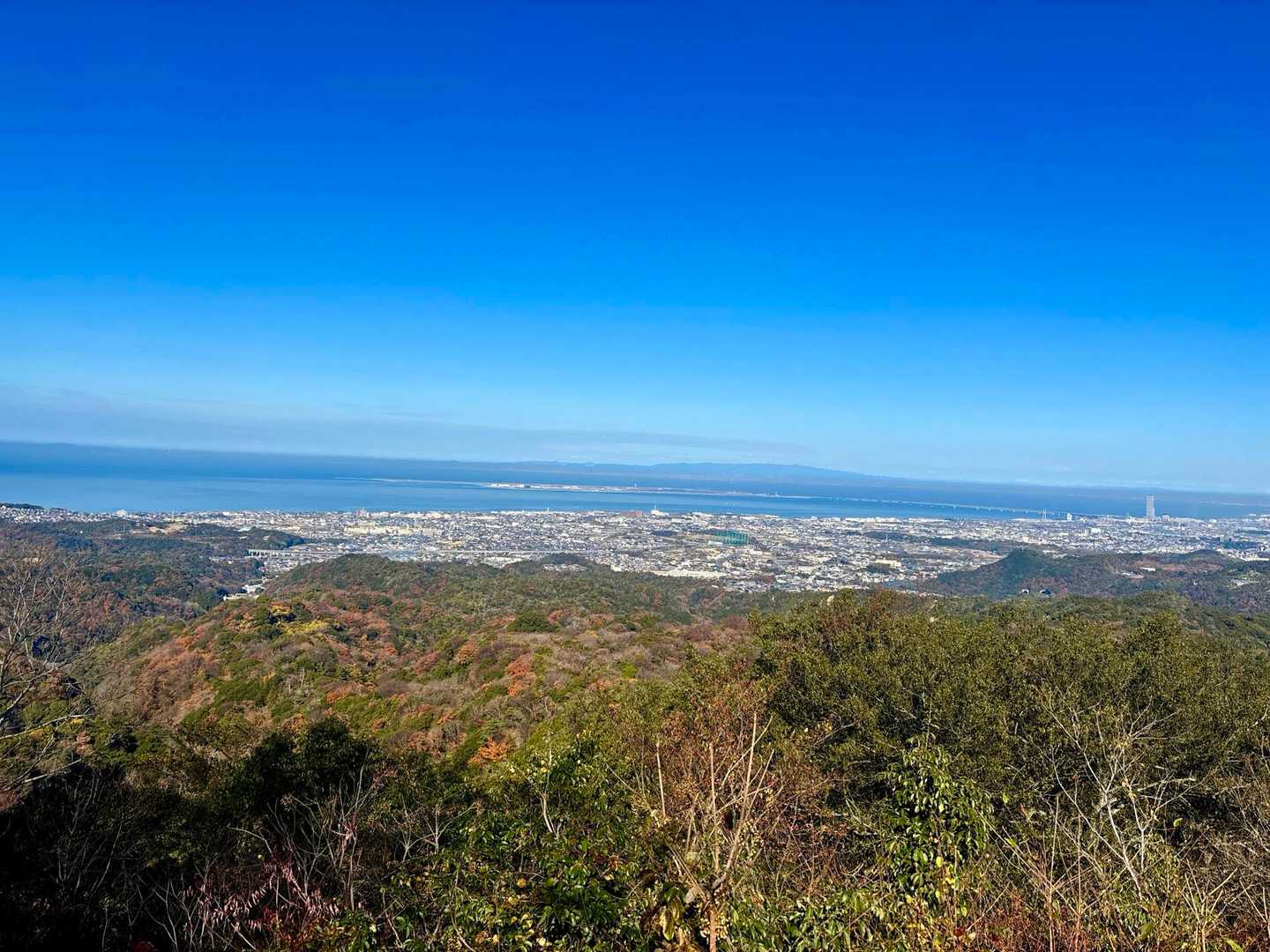 関空、大阪湾、六甲！文句なしの景色🔭