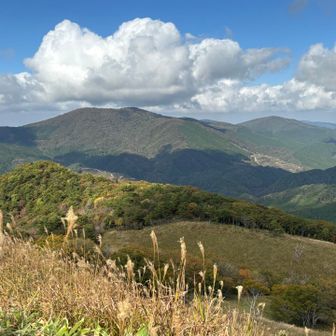 臥龍山と掛頭山