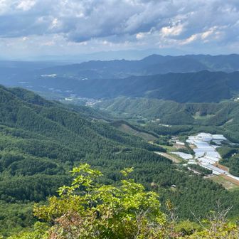 遠くに浅間