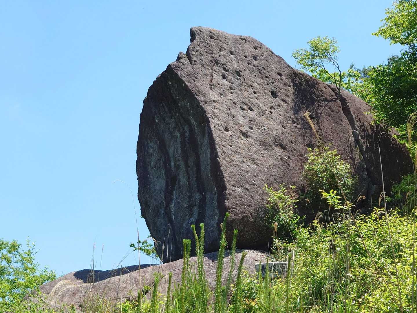 太鼓岩の名前だけが納得