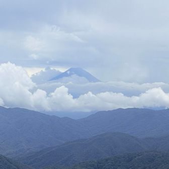 ギリギリ富士山