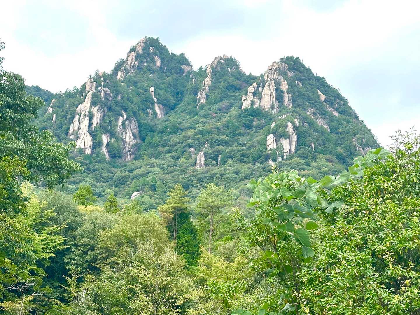 立派な山容です！