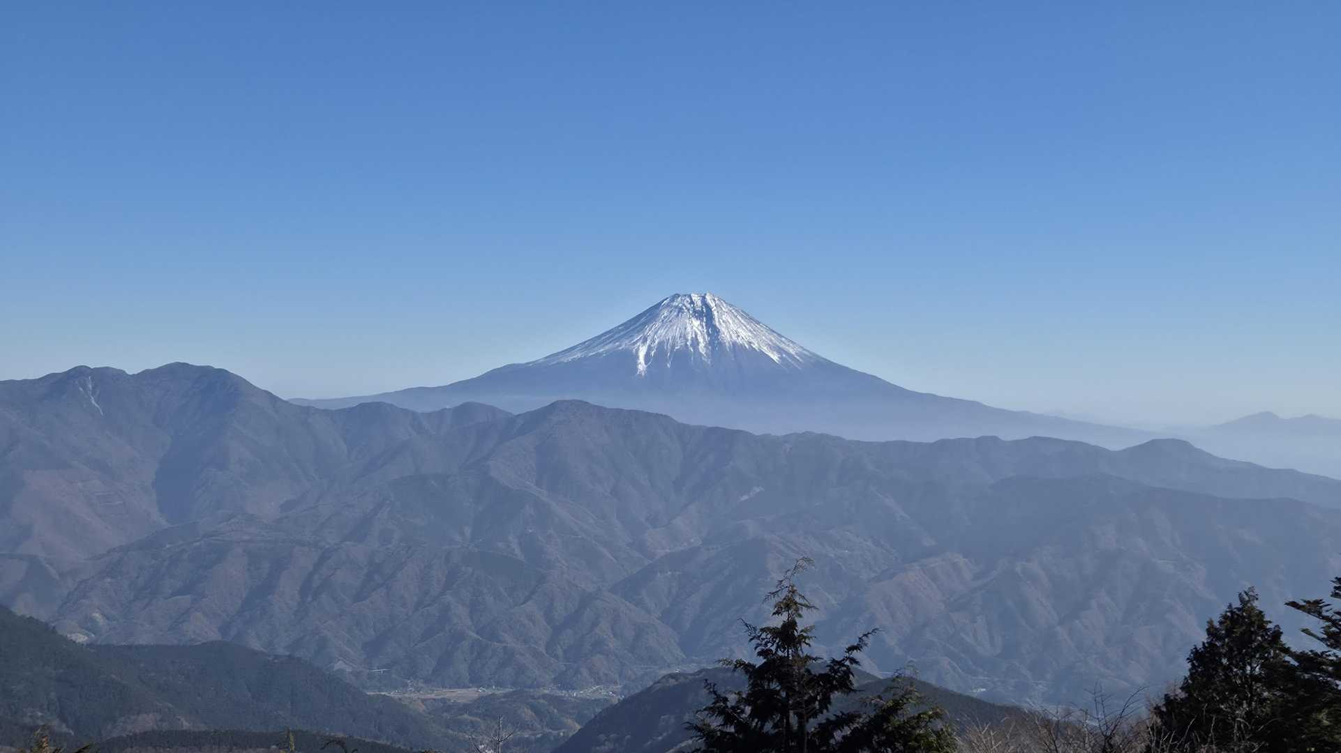 随身門前からの富士
良い眺め