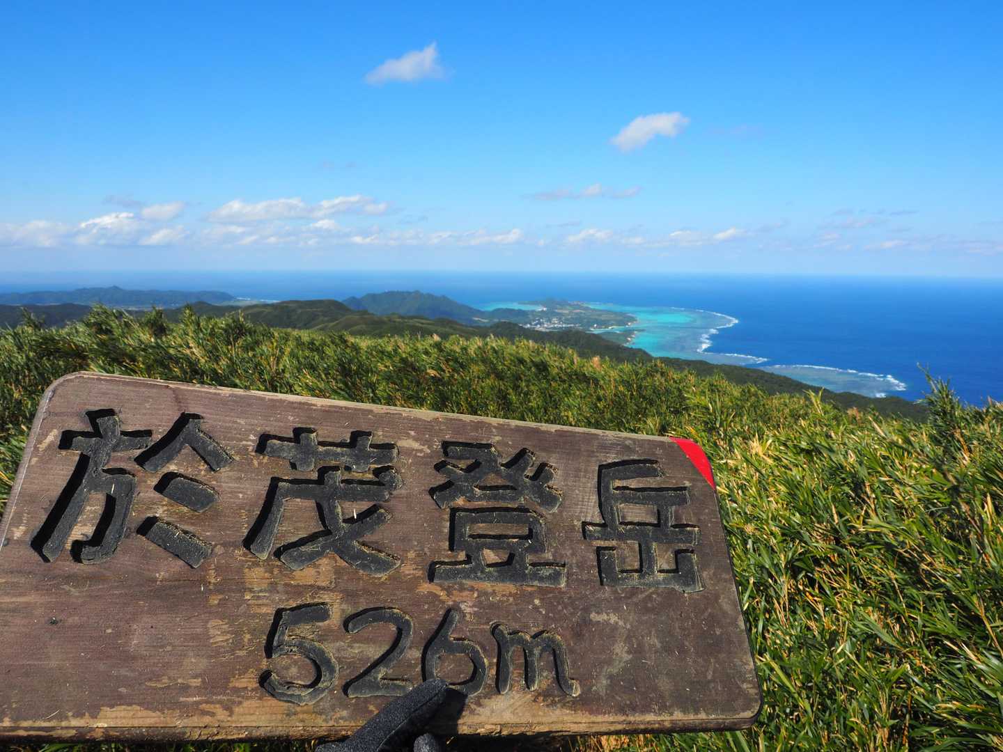 沖縄県最高峰・石垣島の屋根「於茂登岳」の写真