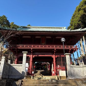 鹿野山神野寺、仁王門