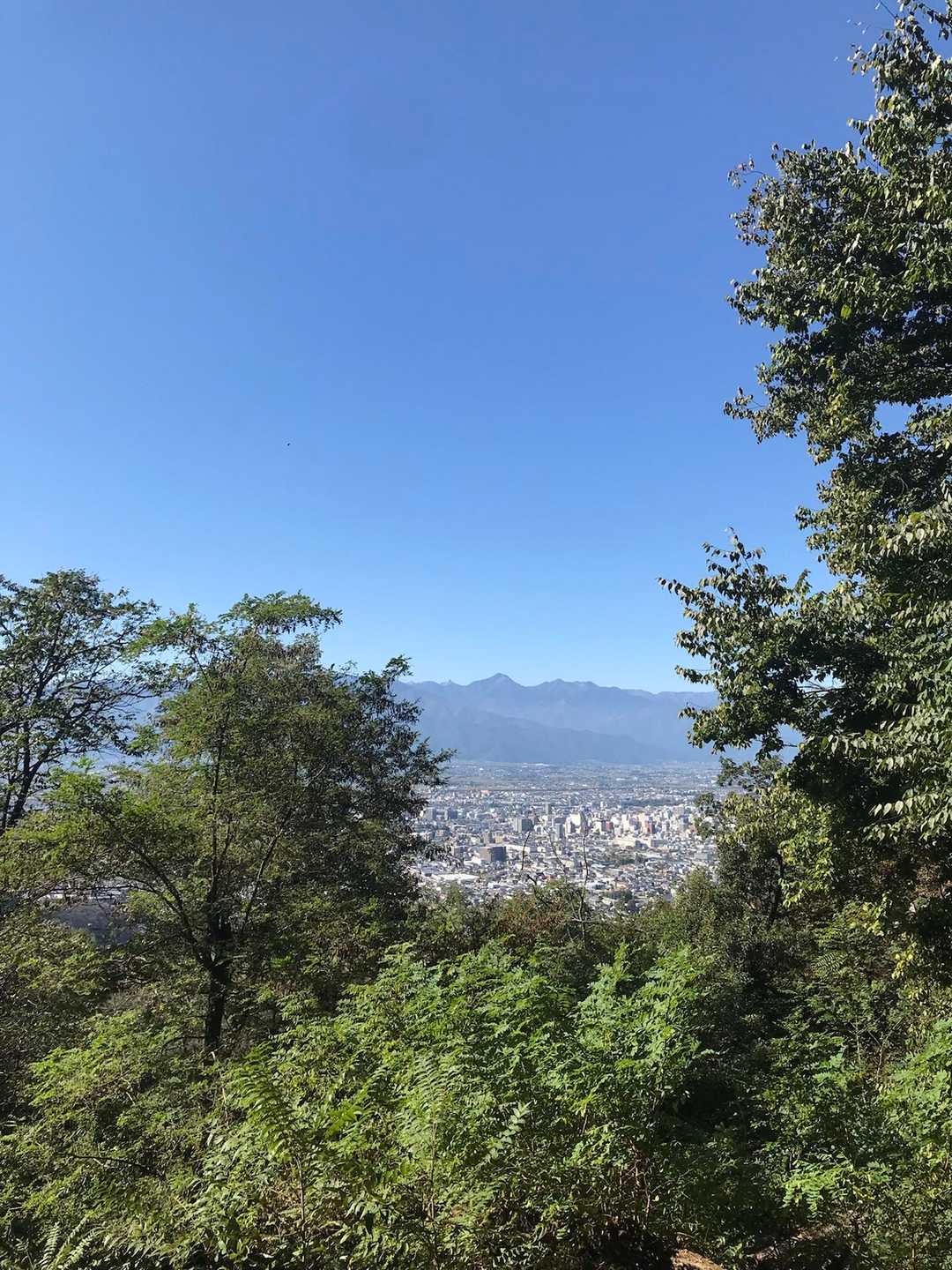 途中振り返る
常念ステキ